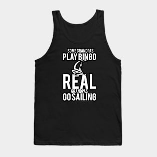 Real Granpas Go Sailing Tank Top